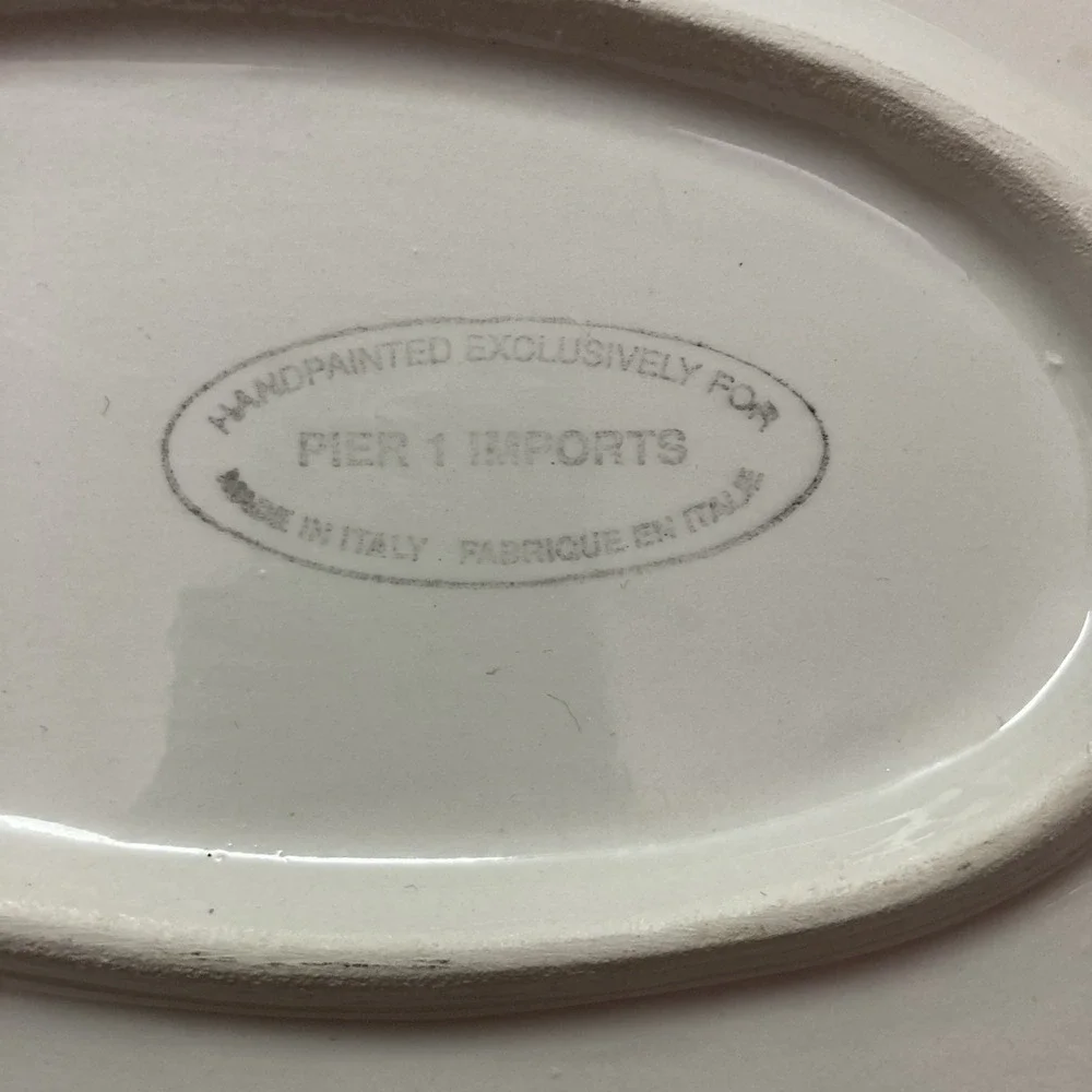 Pier 1 Imports Multicolor Hand Painted 20